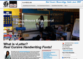 schoolhousefonts.com