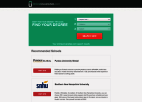 Schoolinfo.onlineuniversities.com