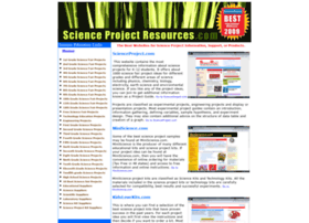 Scienceprojectresources.com