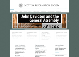 Scottishreformationsociety.org