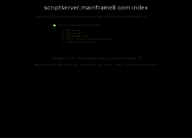 scriptserver.mainframe8.com