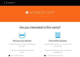 scruscio.com