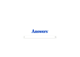 Search.answers.com
