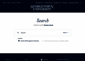 Search.georgetown.edu