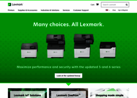 search.lexmark.com