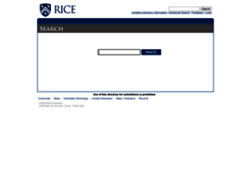Search.rice.edu
