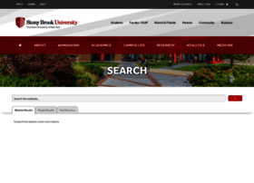 Search.stonybrook.edu