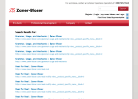 Search.zaner-bloser.com