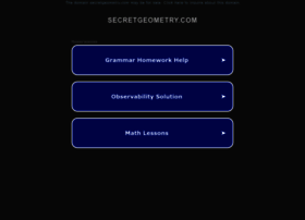 Secretgeometry.com