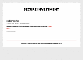 secureinvestment.in