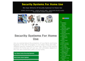 securitysystemsforhomeuse.com