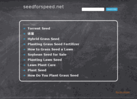 seedforspeed.net