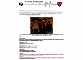 Seismology.harvard.edu