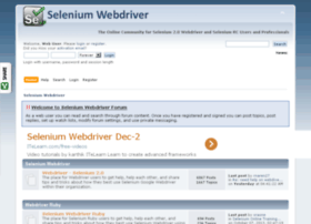 seleniumwebdriver.com