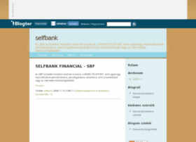 selfbank.blogter.hu