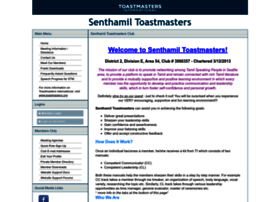 Senthamil.toastmastersclubs.org