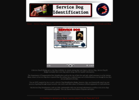 Servicedogidentification.com