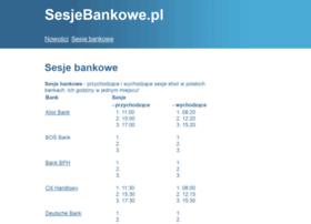 Sesjebankowe.pl