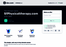 Sfphysicaltherapy.com
