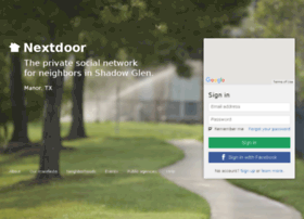Shadowglen.nextdoor.com