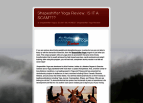 Shapeshifteryoga-reviews.blogspot.com
