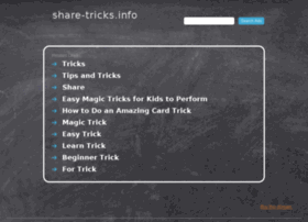 share-tricks.info