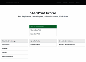 sharepoint-tutorial.net