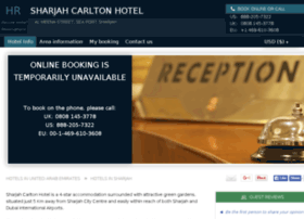 sharjah-carlton.hotel-rez.com