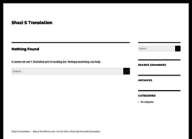 Shazistranslation.wordpress.com