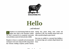 sheepdrove.com