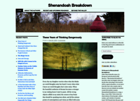 Shenandoahbreakdown.wordpress.com