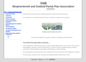Shepherdswellcoldredparishplan.co.uk