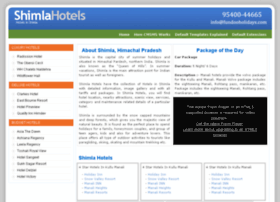 shimlahotels.org