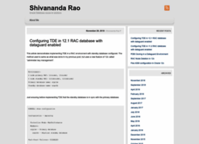 Shivanandarao-oracle.com
