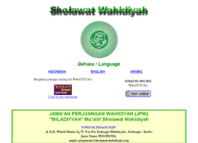 sholawat-wahidiyah.com