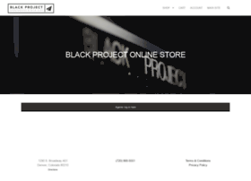 Shop.blackprojectbeer.com