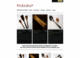 Shop.ruhlman.com