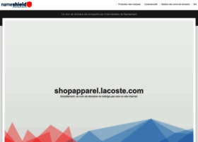 Shopapparel.lacoste.com