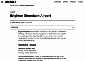 shorehamairport.co.uk
