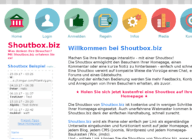 shoutbox.biz