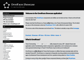 Showcase.omnifaces.org