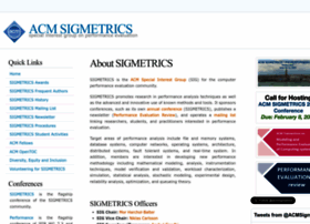 Sigmetrics.org