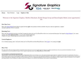Signature-graphics.applicantharbor.com