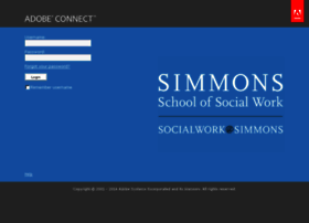Simmons-msw.adobeconnect.com