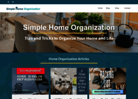 Simplehomeorganization.com