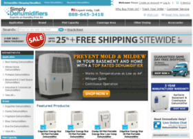 simplydehumidifiers.com