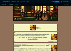 Simsecret.livejournal.com