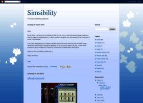 Simsibility.blogspot.be