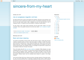 Sincere-from-my-heart.blogspot.com