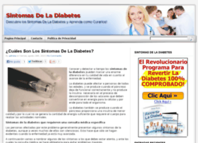 sintomasdeladiabetes.net